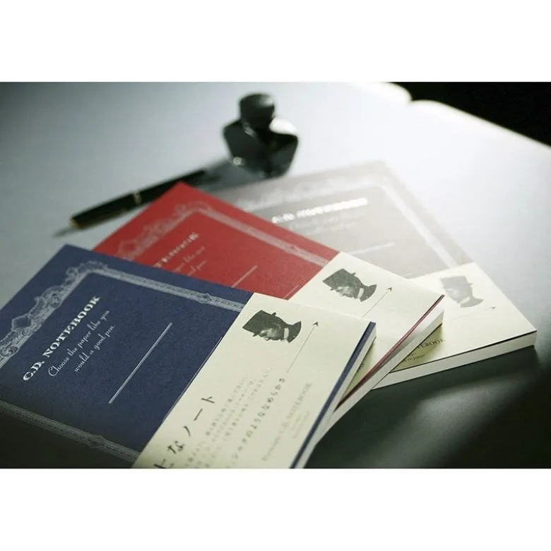 Apica | Cuaderno Premium A5 Silky Red (Cuadros)