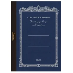 Apica | Cuaderno Premium A5 Silky Navy (Rayas)