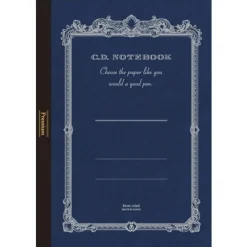 Apica | Cuaderno Premium A4 Silky Navy (Rayas)