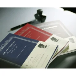 Apica | Cuaderno Premium A4 Silky Navy (Rayas)