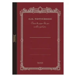 Apica | Cuaderno Premium A4 Silky Red (Cuadros)