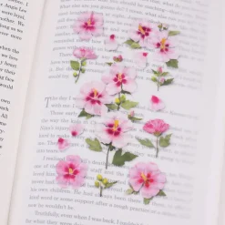 Appree | Pegatinas Flores Prensadas Rose Of Sharon