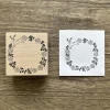 Arte CO | Sello Deer Roses Wreath