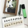 Arte CO | Sello Panda in a Row