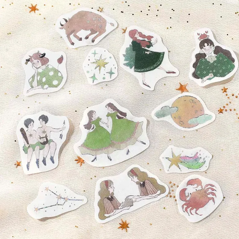 BGM | Pegatinas Constellation Girls Taurus Gemini Cancer