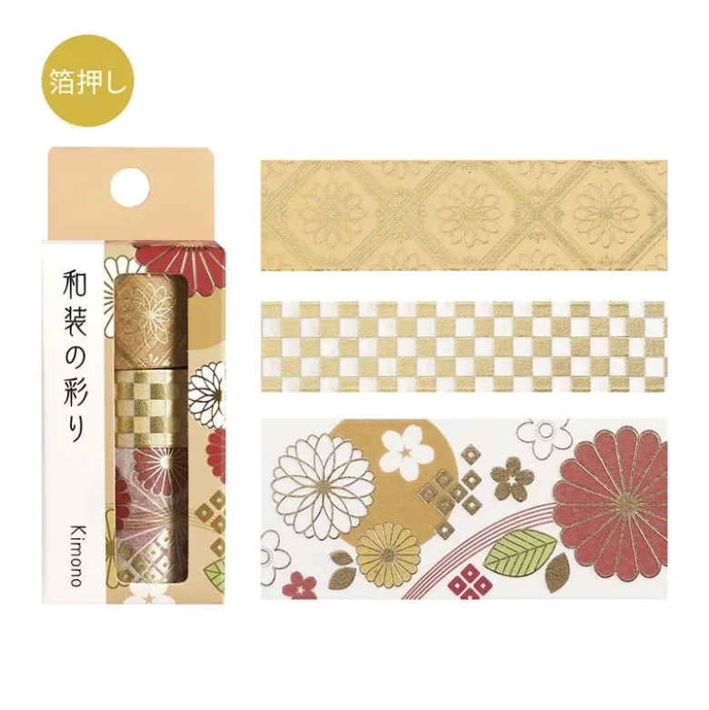 BGM | Set de Washi Tapes Kimono Colors Splendid