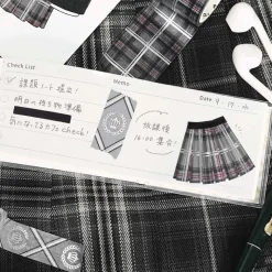 BGM | Set de Washi Tapes School Colors Gray