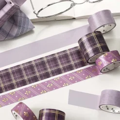 BGM | Set de Washi Tapes School Colors Mauve Pink