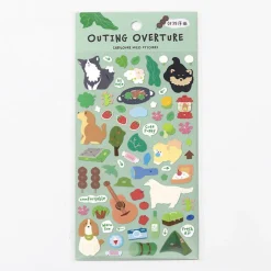 Card Lover | Pegatinas Doudou Daily Life Outing Overtire