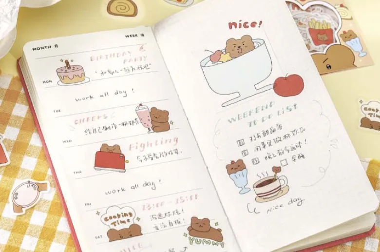 Card Lover | Pegatinas The Peppy Life Tasty Cate