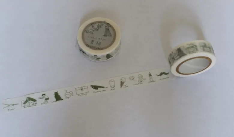 Classiky | Shun Shun Alphabet Washi Tape