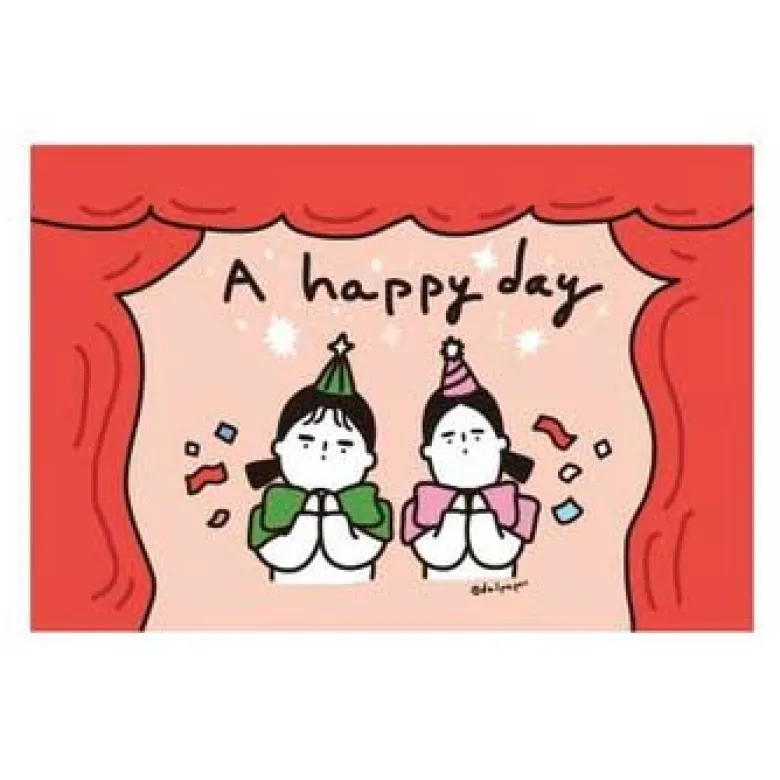 Dalpaper | Postal Together Happy Day Fire Work