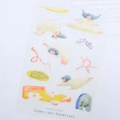 Dodolulu | Pegatinas Transferibles Some Lazy Exercises