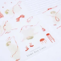 Dodolulu | Pegatinas Transferibles Some Red Lines