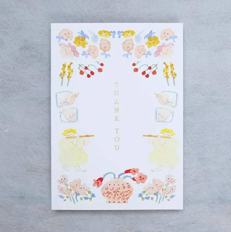 Dodolulu | Tarjeta de Agradecimiento Flute