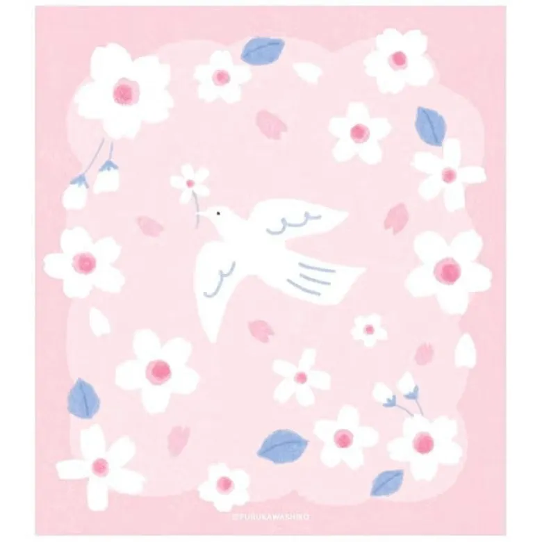Furukawashiko | Bloc de Notas Sakura and White Bird