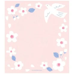 Furukawashiko | Bloc de Notas Sakura and White Bird