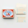 Furukawashiko | Tarjetones en Cajita Matchbox Panda's Bakery