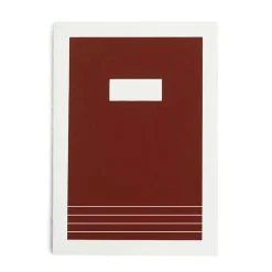 Hanaduri | Cuaderno Hanji Book Cabinet A5 Brown (Rayas)