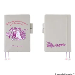 Hobonichi | Agenda Hobonichi Cousin A5 Moomin: My Yard (Pink Gray) 2027