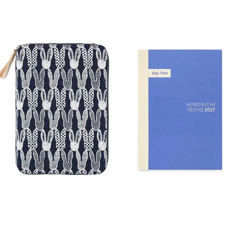Hobonichi | Agenda Hobonichi Cousin A5 Mina Perhonen: Pomppia (Light Blue) 2027