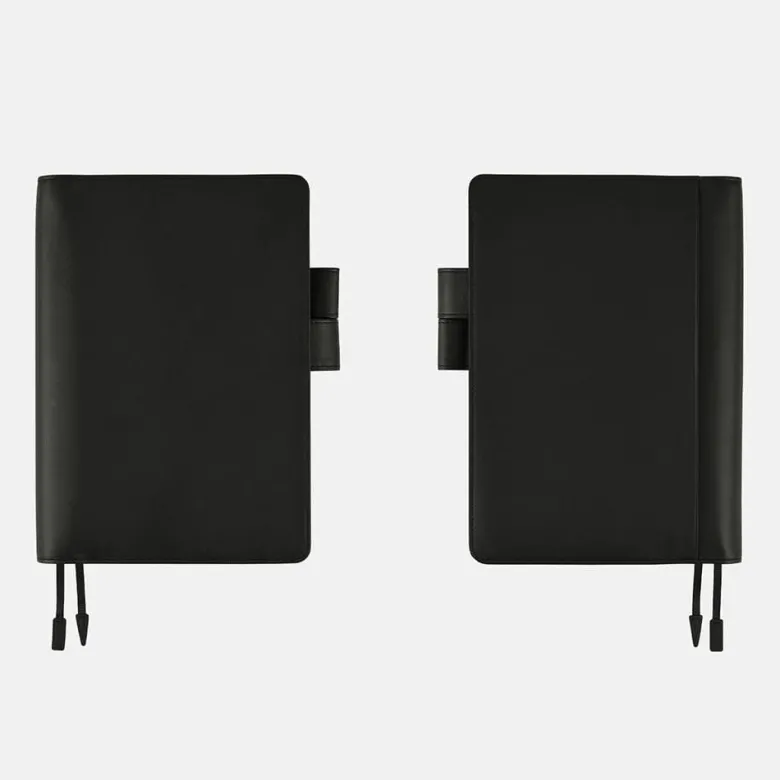 Hobonichi | Agenda Hobonichi Cousin A5 Leather: TS Basic Black 2027