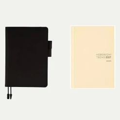 Hobonichi | Agenda Hobonichi Cousin A5 Colors Black x Clear Blue 2027