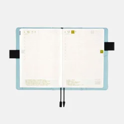 Hobonichi | Agenda Hobonichi Cousin A5 Colors Black x Clear Blue 2027