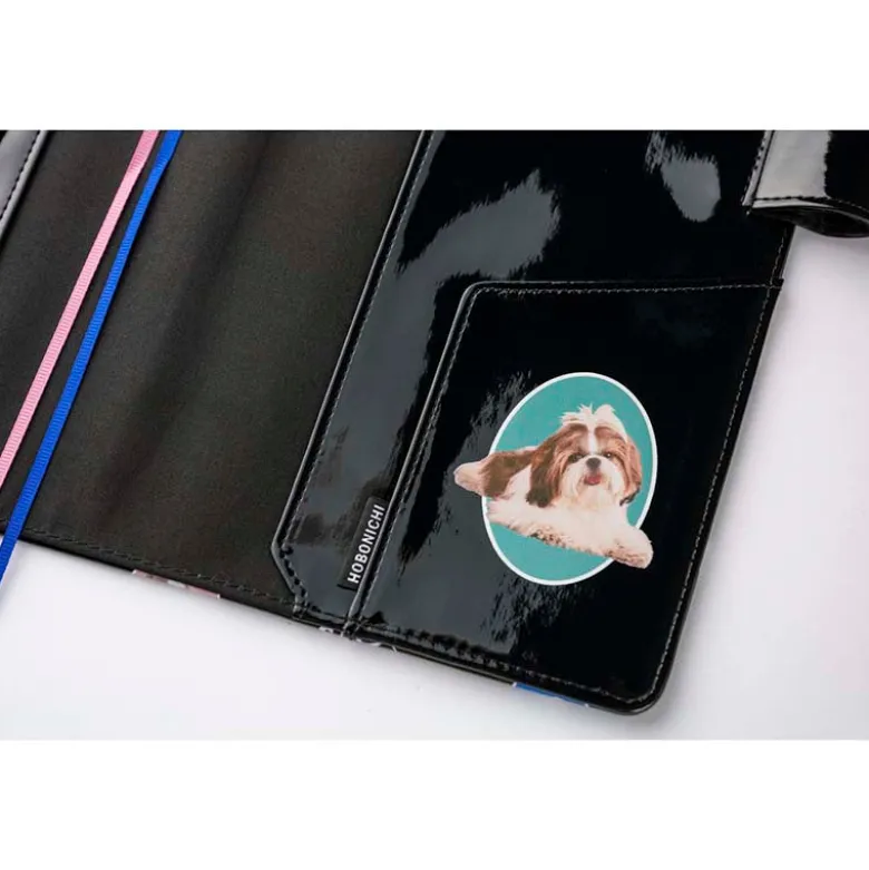 Hobonichi | Agenda Hobonichi Cousin A5 Candy Stripper: Random Dog & Cat (Black) 2027