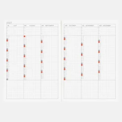 Hobonichi | Agenda Hobonichi HON A5 Hiroko Kubota: String Telephone Until the Moon is Full 2027