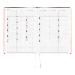 Hobonichi | Agenda Hobonichi HON A5 Yumi Kitagishi: White Cat and Rabbit’s Tea Room 2027