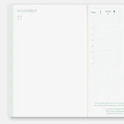 Hobonichi | Agenda Hobonichi HON A5 Slash Navy 2027
