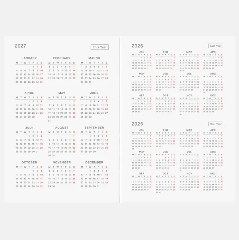 Hobonichi | Agenda Hobonichi HON A6 Hiroko Kubota: String Telephone Until the Moon is Full 2027