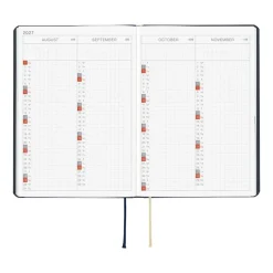Hobonichi | Agenda Hobonichi HON A6 Slash Navy 2027