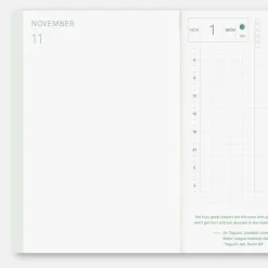 Hobonichi | Agenda Hobonichi Techo A6 Original (Inglés) 2027