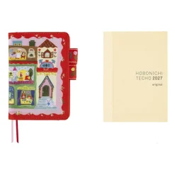 Hobonichi | Agenda Hobonichi Techo A6 Yumi Kitagishi: White Cat House 2027