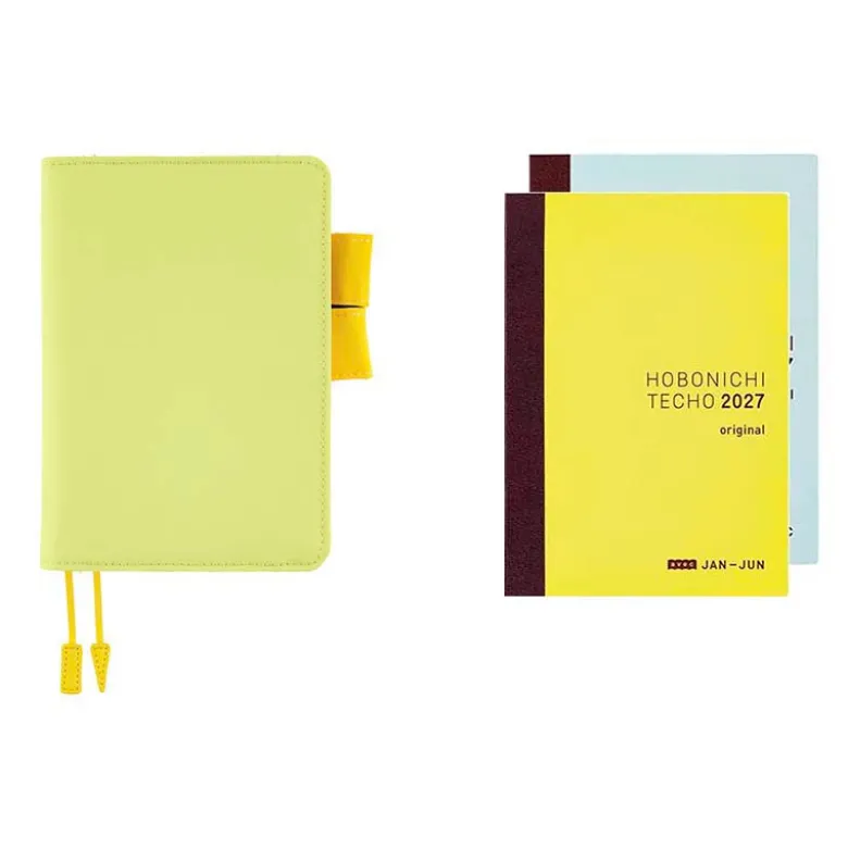 Hobonichi | Agenda Hobonichi Techo A6 Colors Fresh Citron 2027