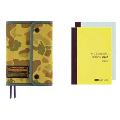 Hobonichi | Agenda Hobonichi Techo A6 Natal Design: Hello New Day! (Camo) 2027