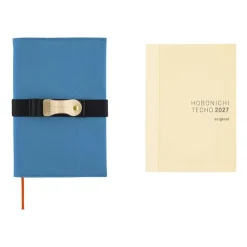 Hobonichi | Agenda Hobonichi Techo A6 Folio: Ocean Blue 2027