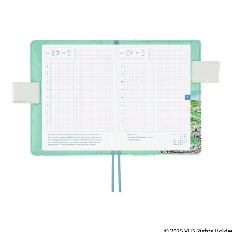 Hobonichi | Agenda Hobonichi Techo A6 Virginia Lee Burton: The Little House 2027