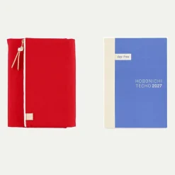 Hobonichi | Agenda Hobonichi Techo A6 Tragen Red 2027
