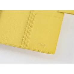 Hobonichi | Agenda Hobonichi Techo A6 Leather: Brilliant Yellow 2027