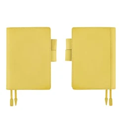 Hobonichi | Agenda Hobonichi Techo A6 Leather: Brilliant Yellow 2027