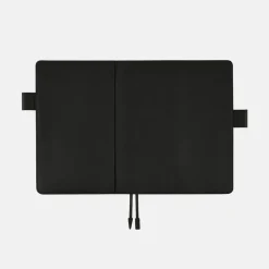 Hobonichi | Agenda Hobonichi Techo A6 Leather: TS Basic Black 2027