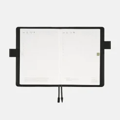 Hobonichi | Agenda Hobonichi Techo A6 Leather: TS Basic Black 2027