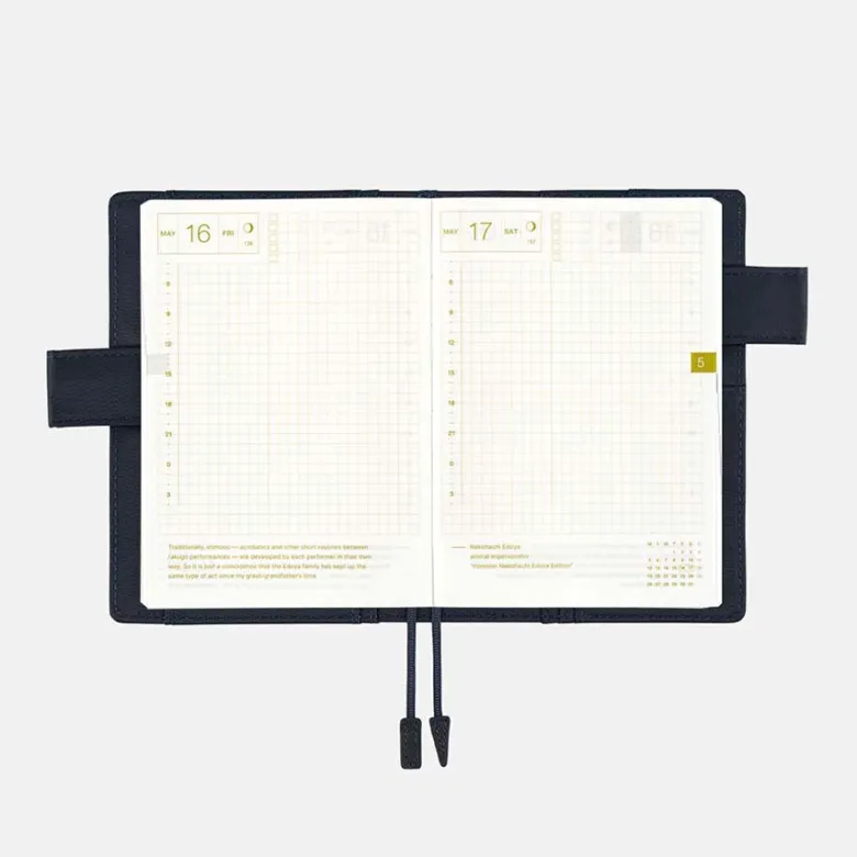 Hobonichi | Agenda Hobonichi Techo A6 Colors Navy 2027