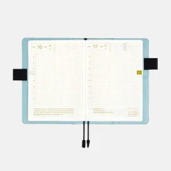 Hobonichi | Agenda Hobonichi Techo A6 Colors Black x Clear Blue 2027