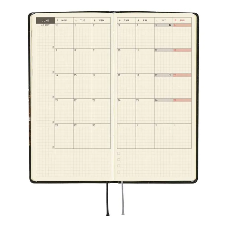 Hobonichi | Agenda Hobonichi Weeks tanakadaisuke: Starlight 2027