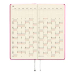Hobonichi | Agenda Hobonichi Weeks Colors: Pink Sapphire 2027