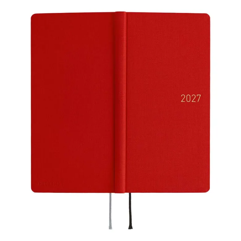 Hobonichi | Agenda Hobonichi Weeks Colors: Poppy Red 2027